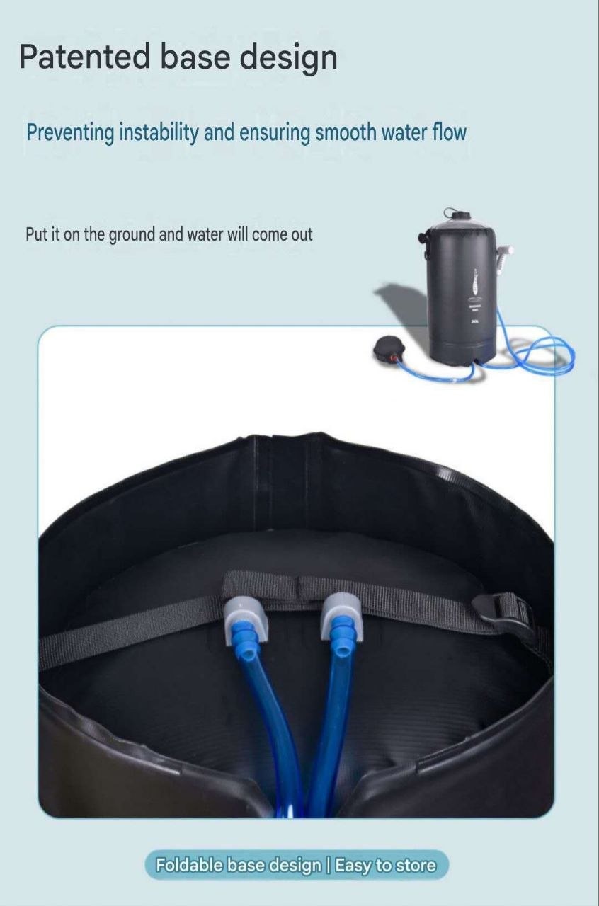 دوش کمپینگ بادی AFISHTOUR مدل FW2100 - تصویر 8