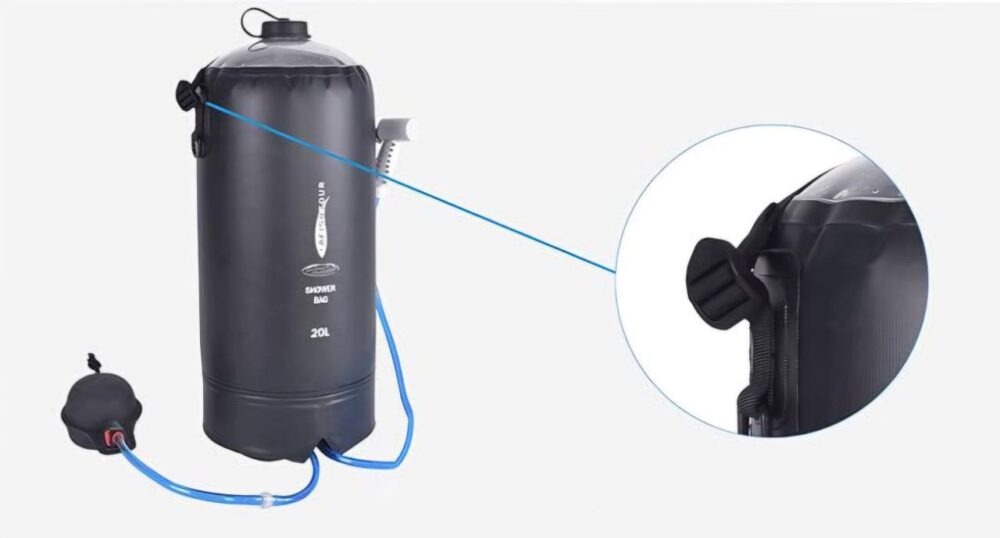 دوش کمپینگ بادی AFISHTOUR مدل FW2100 - تصویر 2